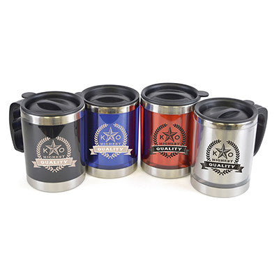 Coloured Stainless Steel Mugs