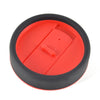 450ml Oregan Matt Black Travel Mugs  - Image 2