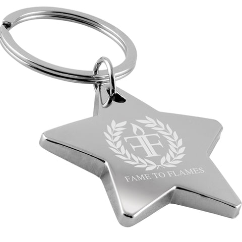 Metal Star Keyrings