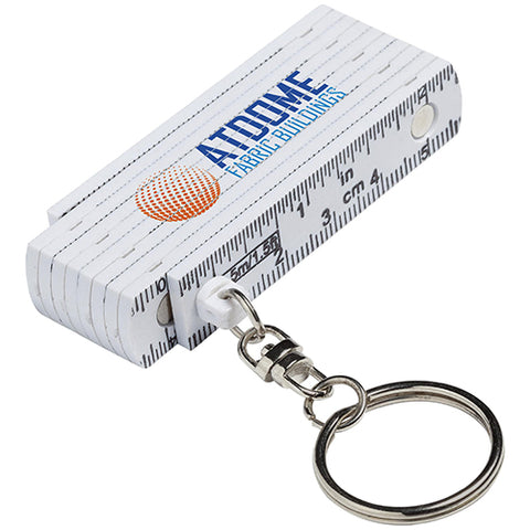 Mini Metric Ruler Keyrings