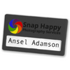 Recycled Plastic Name Badge with Combi Clip