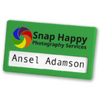 Recycled Plastic Name Badge with Combi Clip