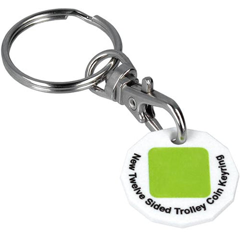 New Shape Recycled Plastic Trolley Coin