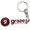 Oblong Trolley Token Stick Keyrings