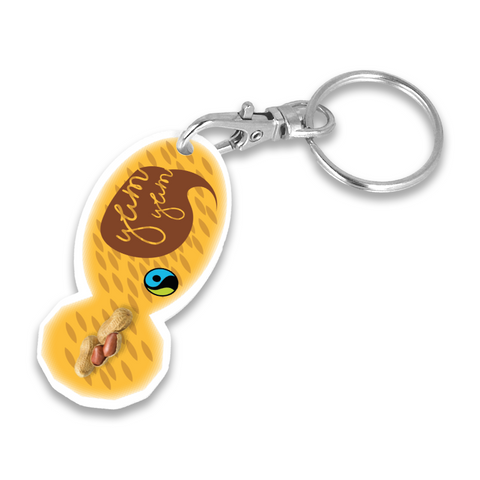 New! Oval Trolley Token Stick Keyrings