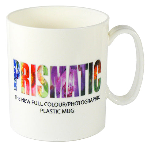 Plastic Prismatic Mugs