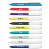 Pure Soft White Clip Ballpens  - Image 3