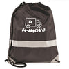 Fluorescent Reflective Drawstring Bags