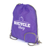 Weybridge Folding Polyester Drawstring Bags