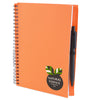A5 Recycled Notebook with Pen