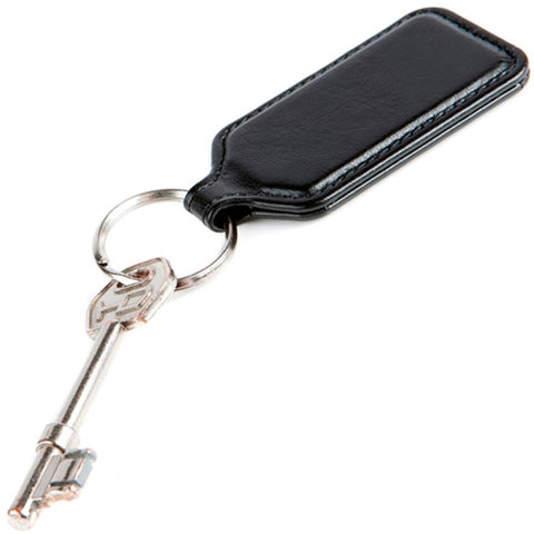 Rectangular Belluno PU Keyrings