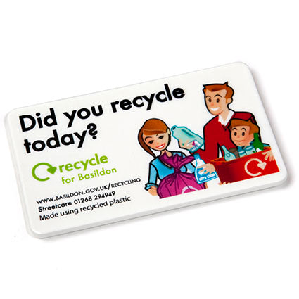 Rectangular Recycled Plastic Magnets