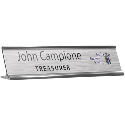 Reusable Metal Nameplates