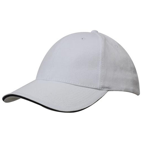 Sandwich Trim Brushed Heavy Cotton Cap