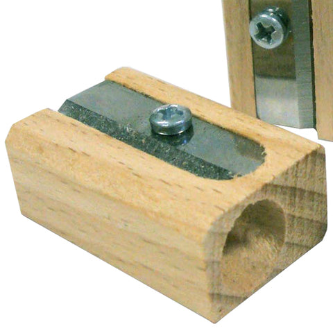Single Sustainable Wood Pencil Sharpener