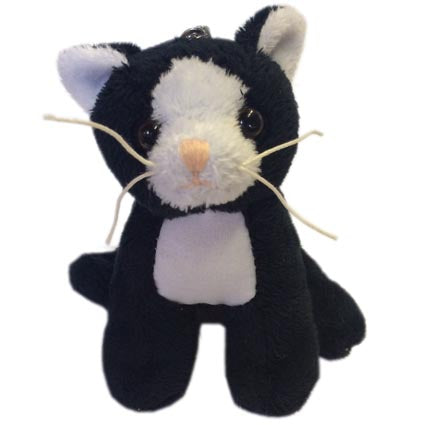 Soft Toy Animal Keyrings