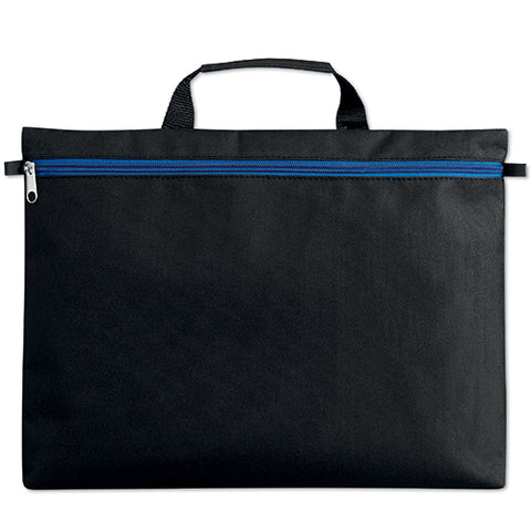 Stripe Zip Document Bags