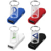 Swivel Car Charger USB Keyrings  - Image 4