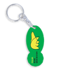 New! Oval Trolley Token Stick Keyrings