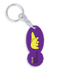 New! Oval Trolley Token Stick Keyrings
