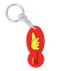 New! Oval Trolley Token Stick Keyrings