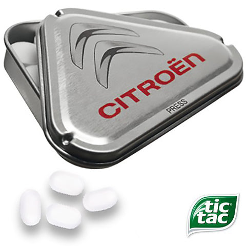 Triangle Tic Tac Tins