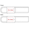 Tulsa Padlock Leather Keyfobs  - Image 5