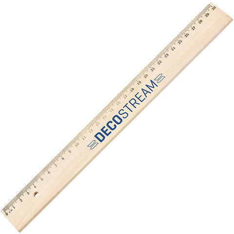 Value 30cm Wooden Rulers