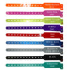 Vinyl ID Wide Face Wristbands  - Image 2