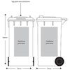 Wheelie Bin Pen Pot  - Image 2