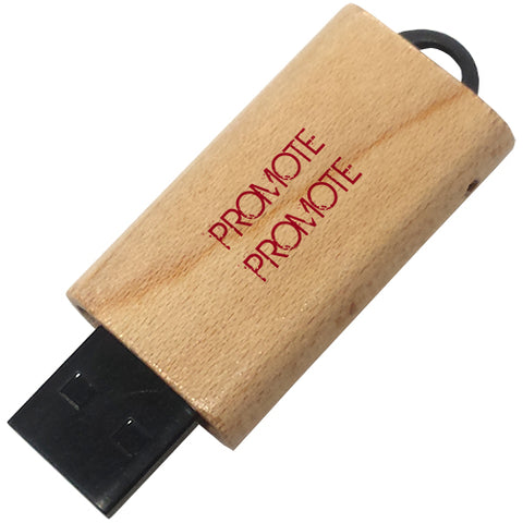 Wooden Slider USB Flashdrives