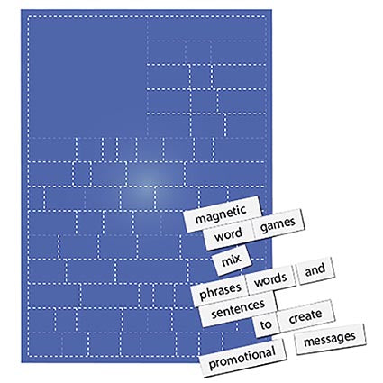 A6 Magnetic Word Games