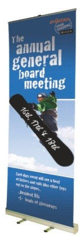 budget roller banner | Adband