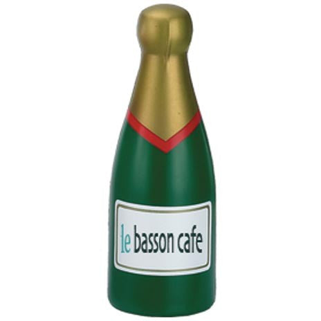 champagne bottle stress toys | Adband