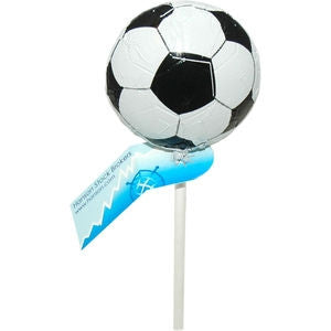 chocolate football lollipop | Adband