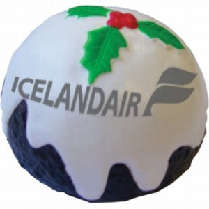 christmas pudding stress toy | Adband