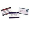 clear pvc name badges | Adband