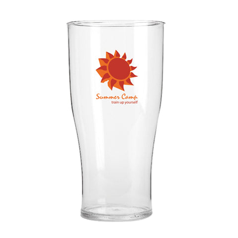 20oz Tulip Reusable Plastic Pint Glasses