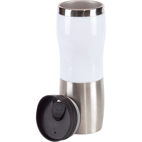 colour wave travel mugs | Adband