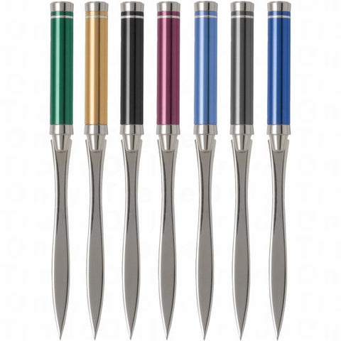 coloured barrel letter openers | Adband