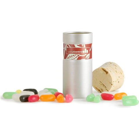 corked jelly bean tube | Adband