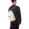 Cotton Drawstring Back Pack  - Image 2