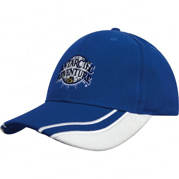 Curved Peak Baseball Cap Adband