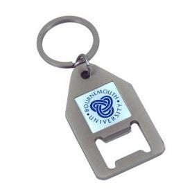 domed metal bottle opener keyrings | Adband