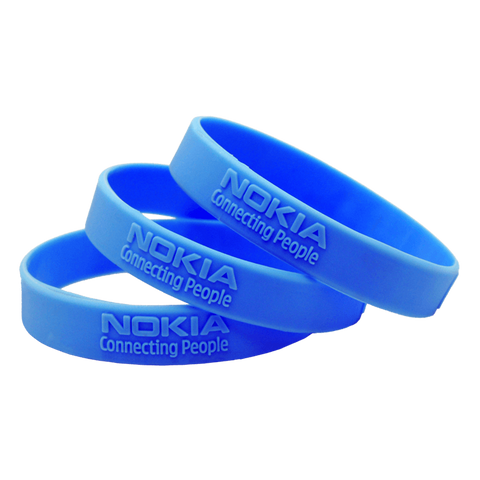 embossed silicone wristbands | Adband