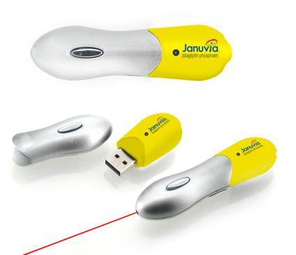 USB Flashdrive with Laser Pointer