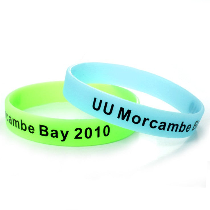 Glow in the Dark Silicone Wristbands Adband