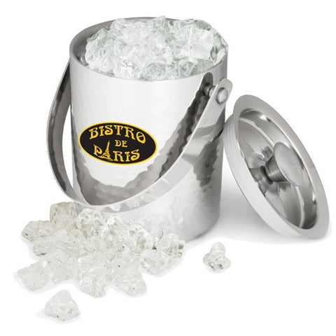 hammered effect ice bucket | Adband