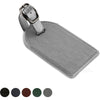 hampton leather bag tag | Adband