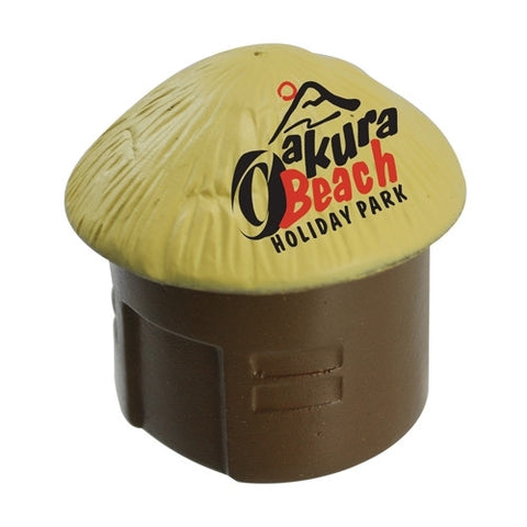hut shaped stress balls | Adband